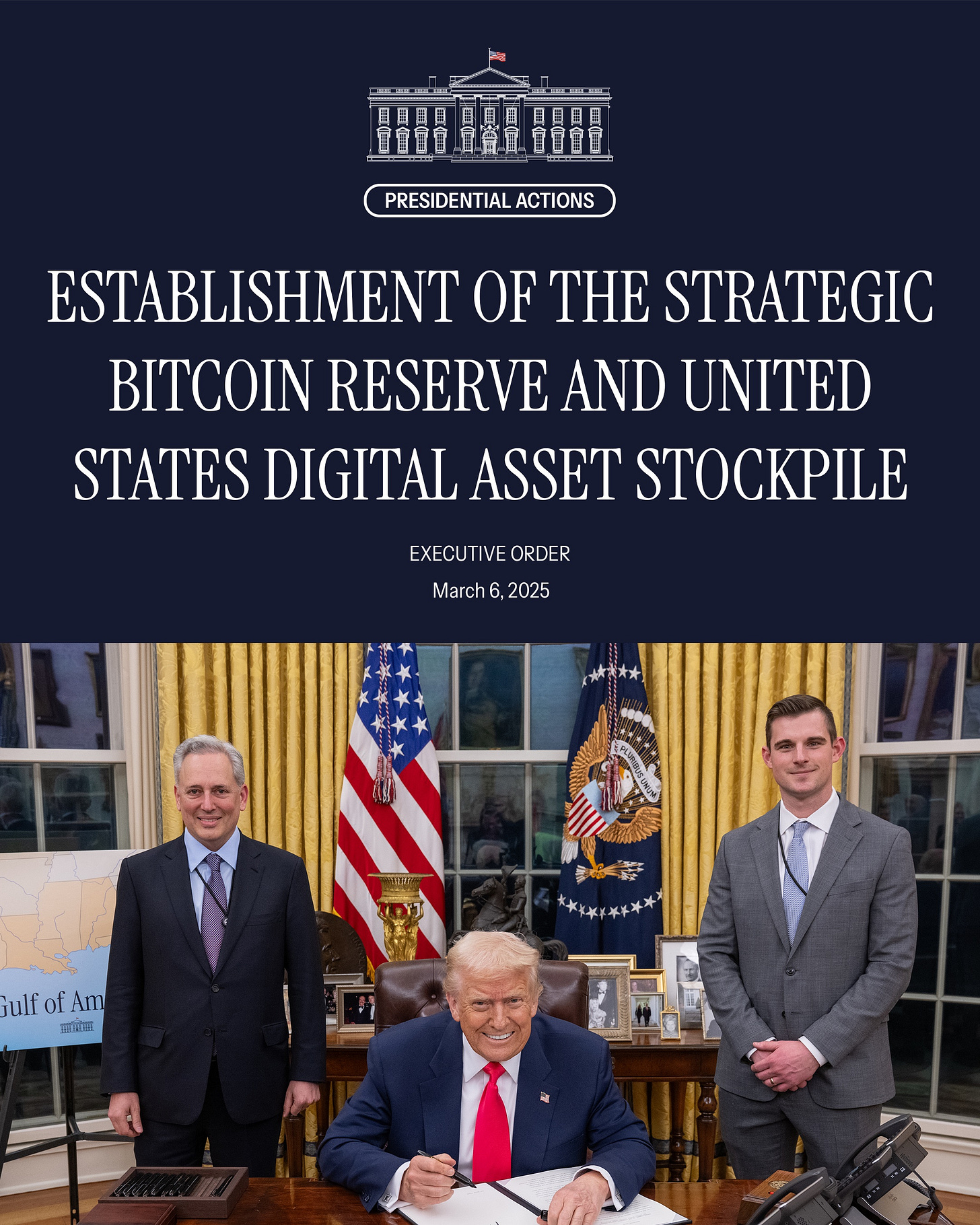 The White House on X: "America will be the Bitcoin ...