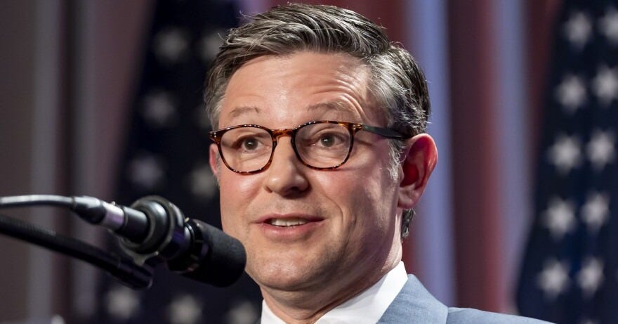 Speaker Mike Johnson wins GOP nomination to remain in job, faces full House  vote in new year | WWNO