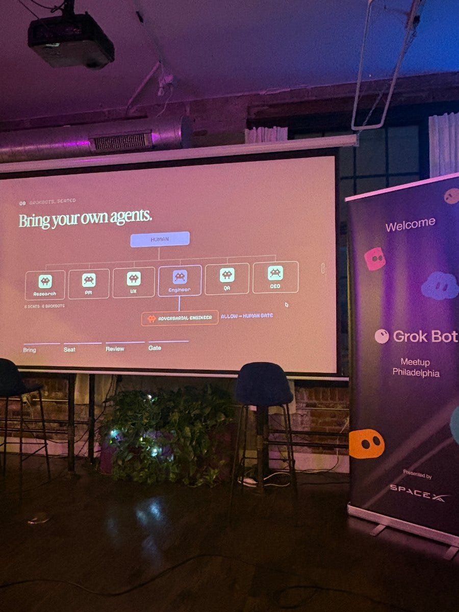 GrokBot / SpaceX AI Meetup Takeaways