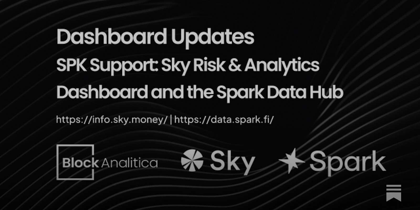 Dashboard Updates - Block Analitica Research