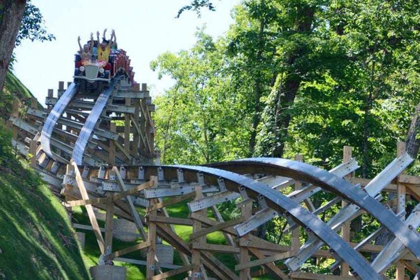 Lightning Rod Coaster Dollywood