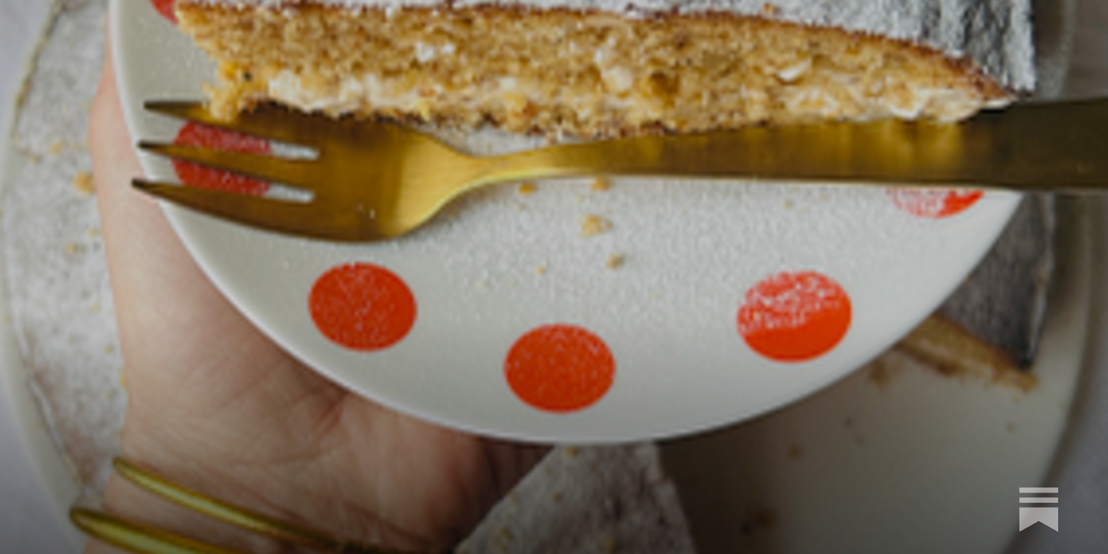 Buckwheat polenta cake with hazelnuts and salty hazelnut mascarpone cream