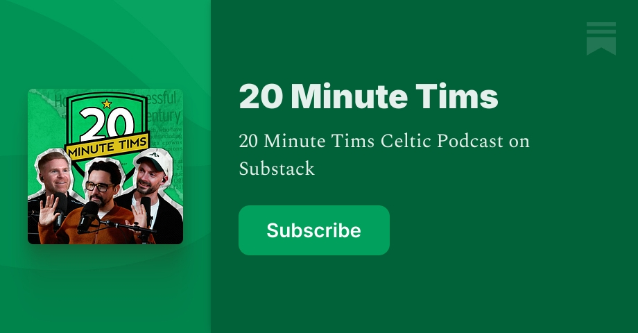 20 Minute Tims | Substack