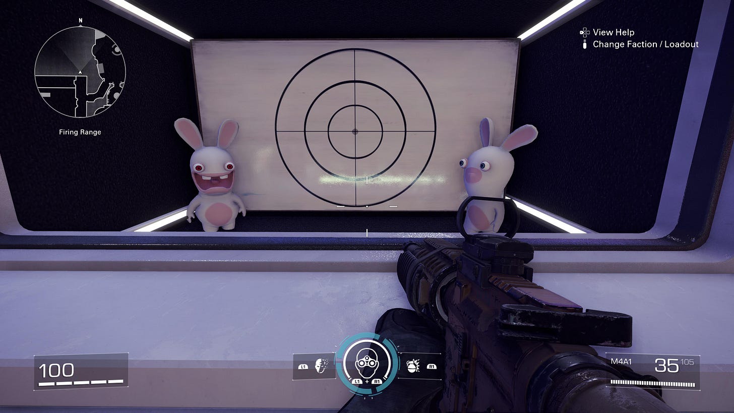 Why are Rabbids in the shooting range? : r/XDefiant