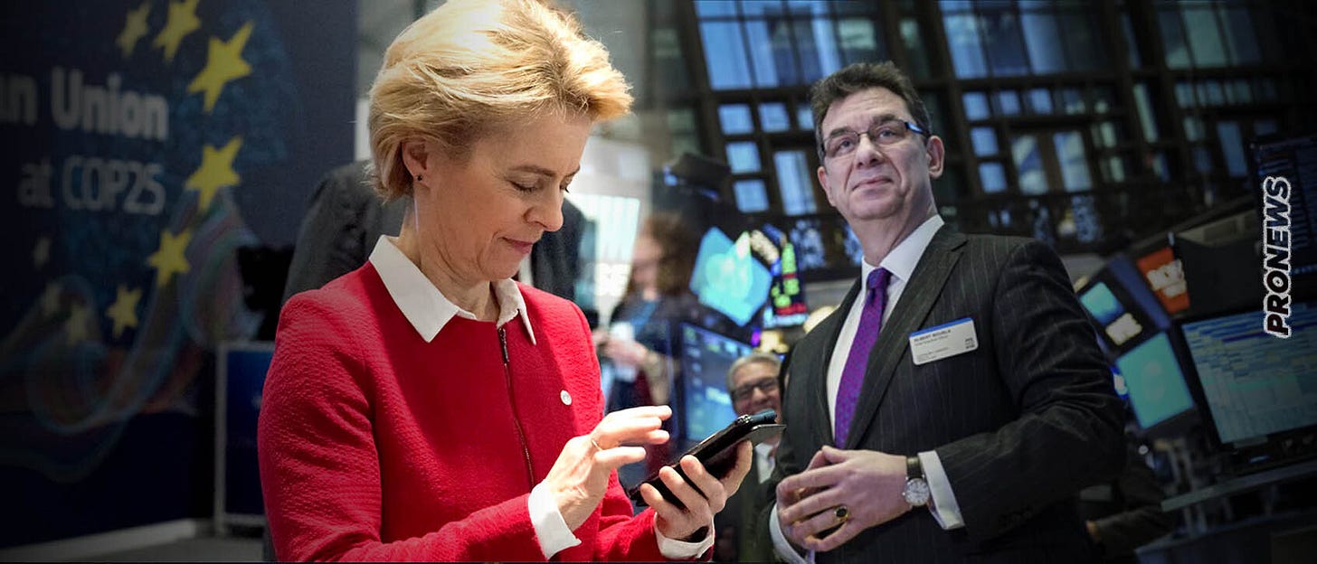 Ursula von der Leyent bűnösnek találták a Pfizer vakcináinak "vesztegetésében": Elrejtette A. Bourlas SMS-ét!