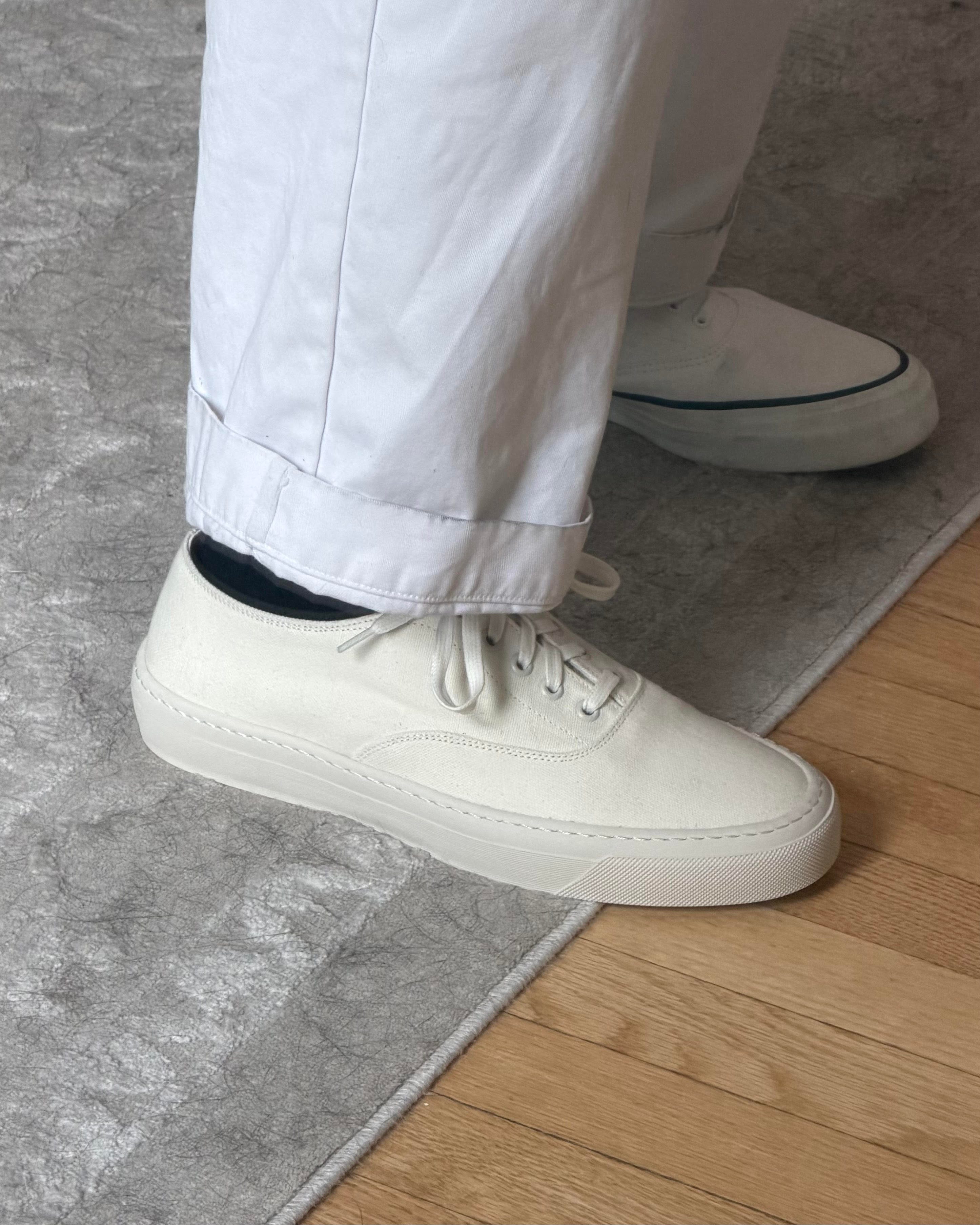 The Best White Canvas Deck Sneakers Money Can Buy
