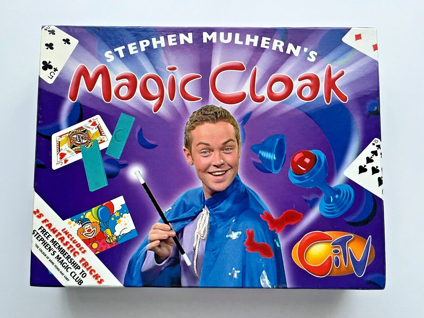 A picture of Stephen Mulhern's Magic Cloak magic set