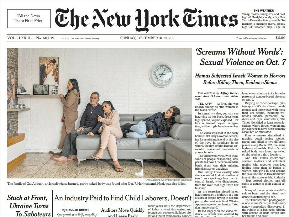 At 'New York Times,' story on Hamas attacks divides newsroom : NPR