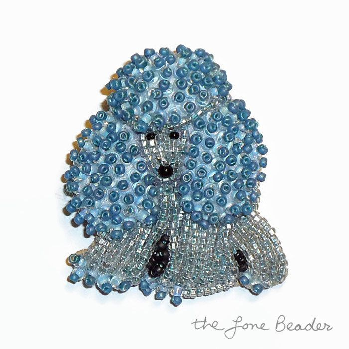 blue beaded miniature poodle pin pendant keepsake pet memorial gift etsy blue beaded miniature poodle pin pendant keepsake pet memorial gift etsy