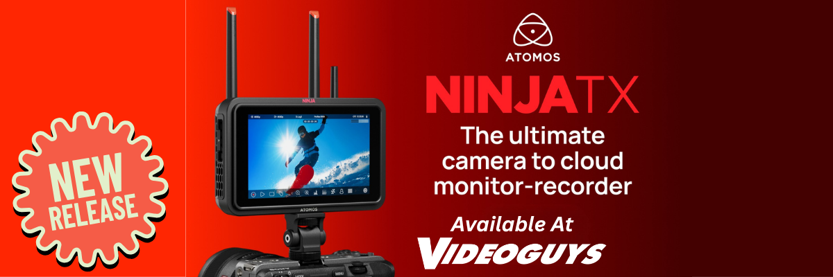 Introducing Ninja TX – The Ultimate Camera-to-Cloud Monitor-Recorder.