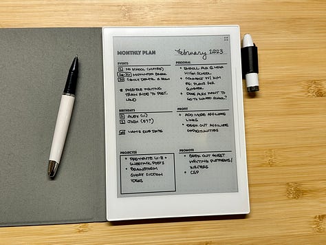 [ Gallery of my 6 months of Preview Planning — January to June 2023 ]
