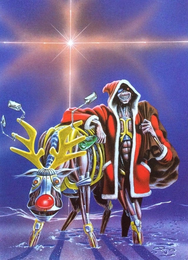 santa Eddie : r/ironmaiden