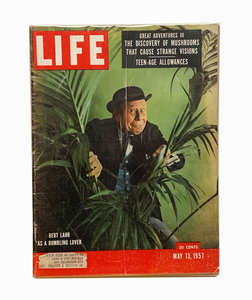 Donlon Books | Life Magazine, 1957 - Gordon Wasson (Seeking the Magic  Mushroom)