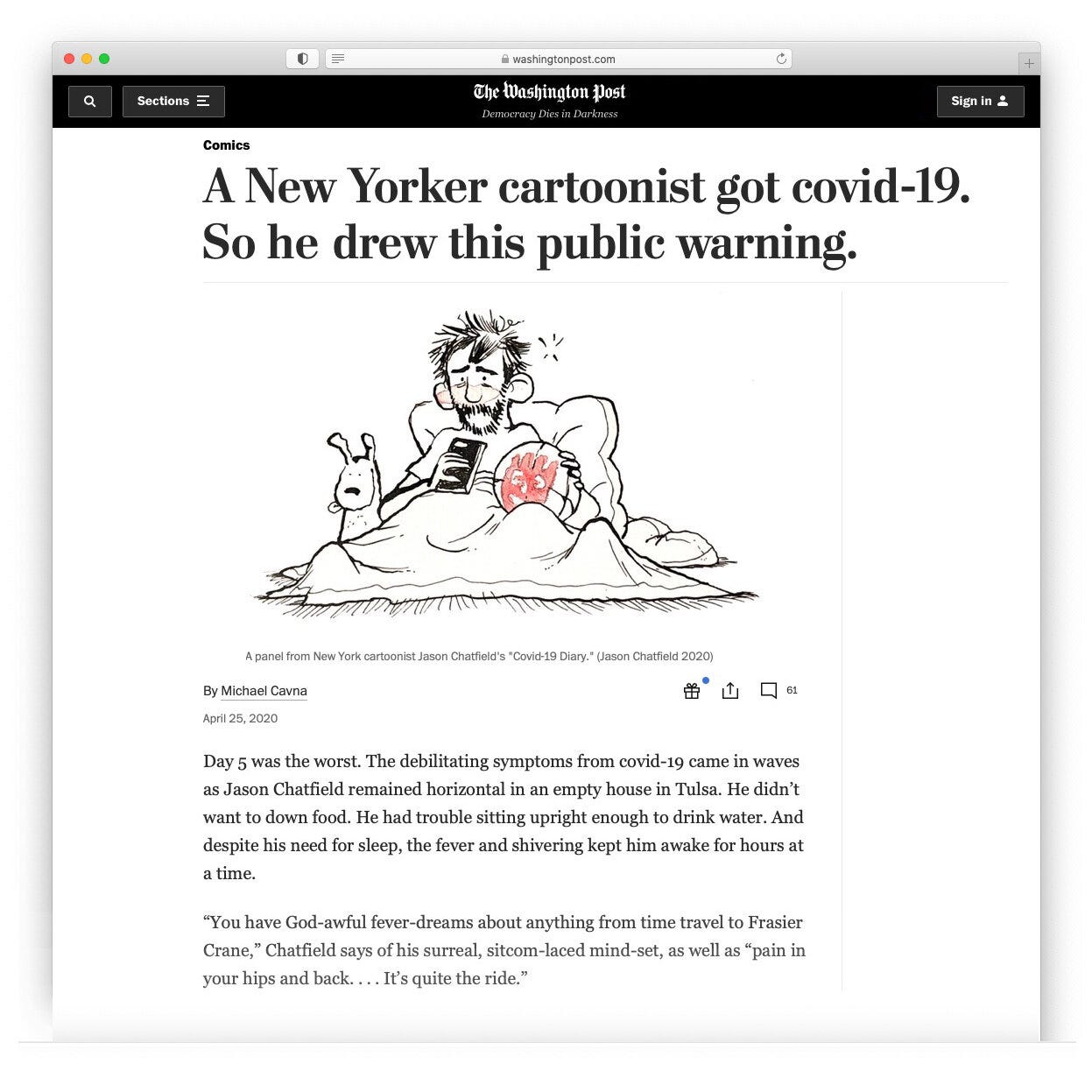 Washington Post Article