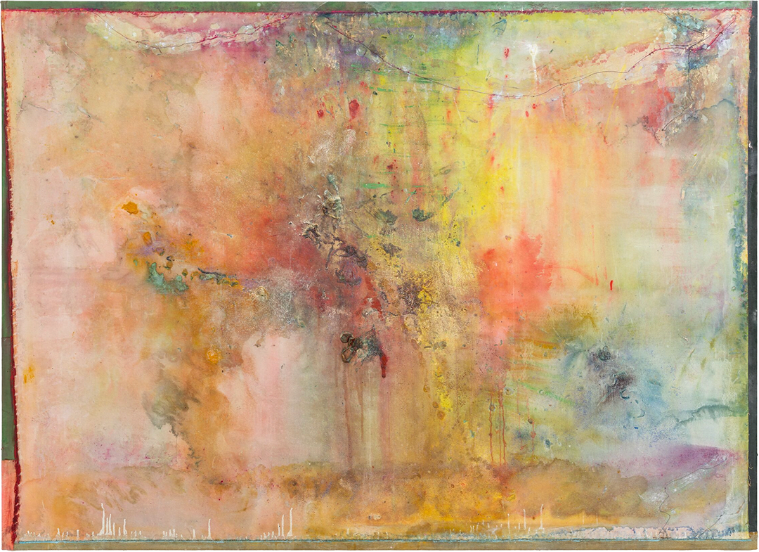 Frank Bowling, #4 to the Lighthouse, 2021