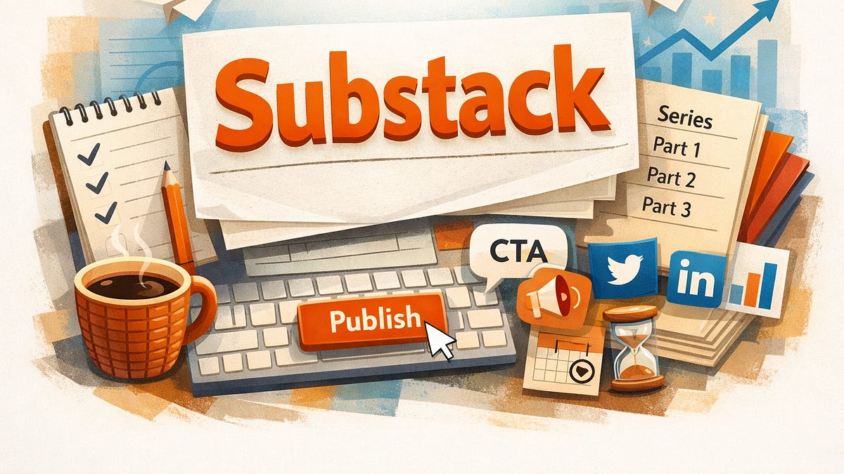 How to Substack: Think in Series, Write for Skimmers, Post Templates ...
