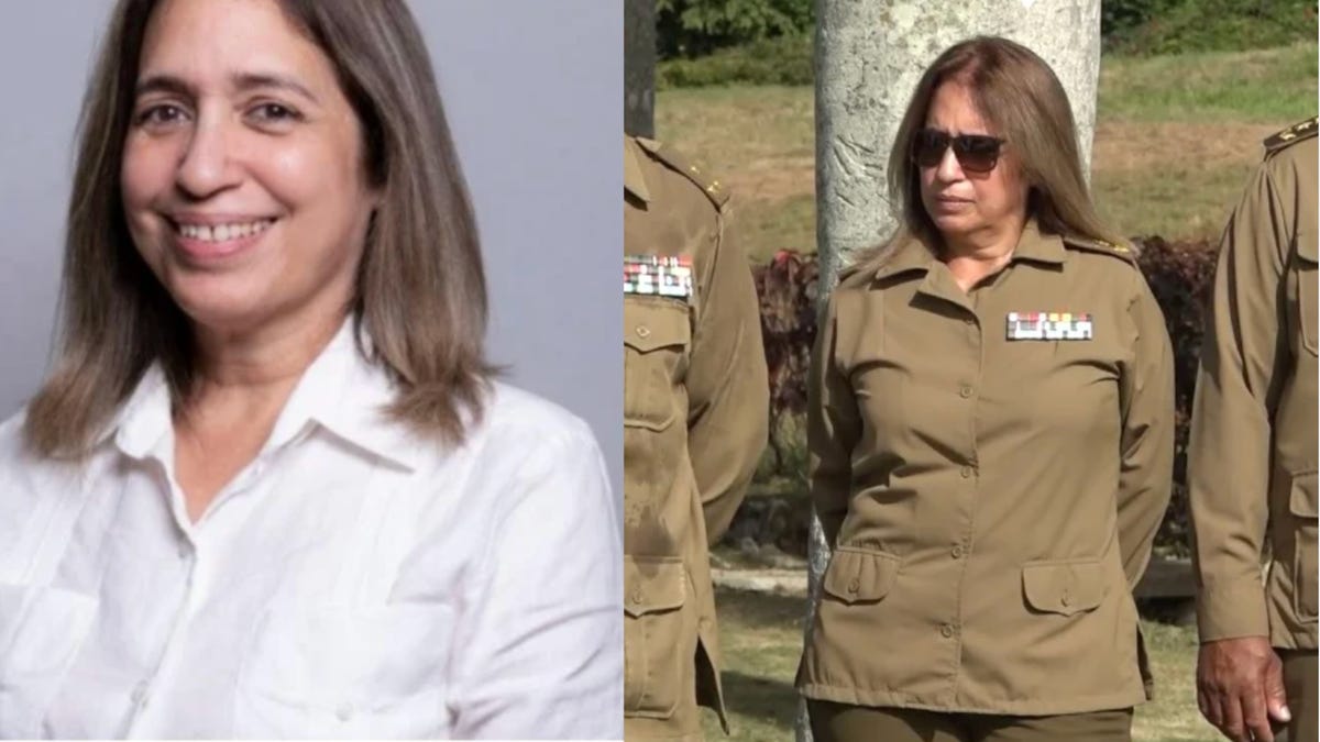 Quién es Ania Lastres, la poderosa general cubana sancionada por Washington  detrás de GAESA