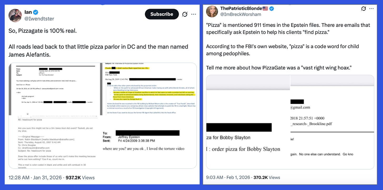 Epstein Files Revive Pizzagate — with Tucker Carlson's Help Epstein Files Revive Pizzagate — with Tucker Carlson's Help