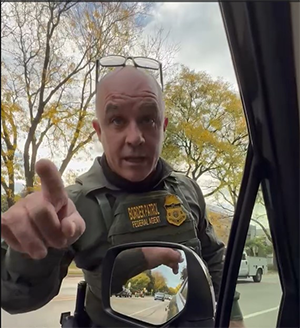 Photo of stormtrooper by Kimberly Polka