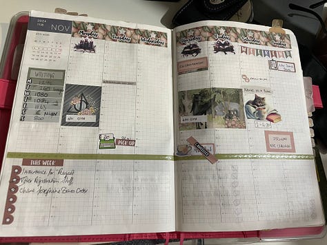 Photos from Helen's Hobonichi Planner