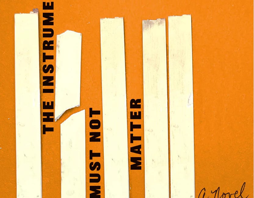 The Instrument Must Not Matter by Christine Fischer Guy