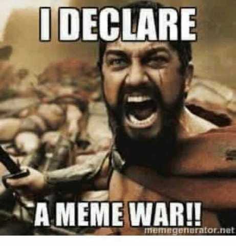 Meme War for the Holidaze, 2018