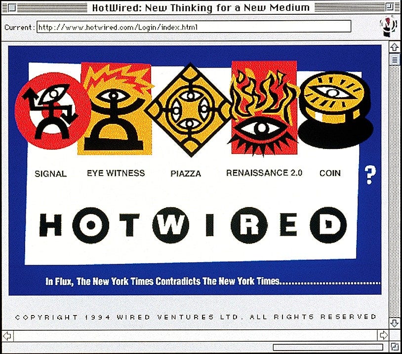 How a Band of Rebels and Pioneers Launched WIRED's First Website 20 Years  Ago Today | WIRED