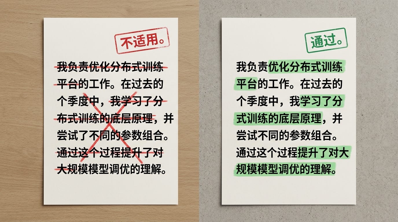 用AI把技术成果翻译成晋升语言
