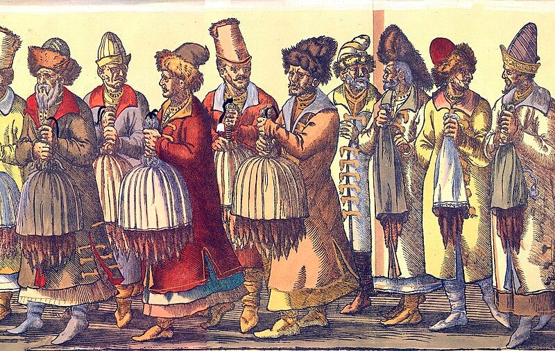 File:Russian embassy (1576, engraving) page 2 - detail.jpg