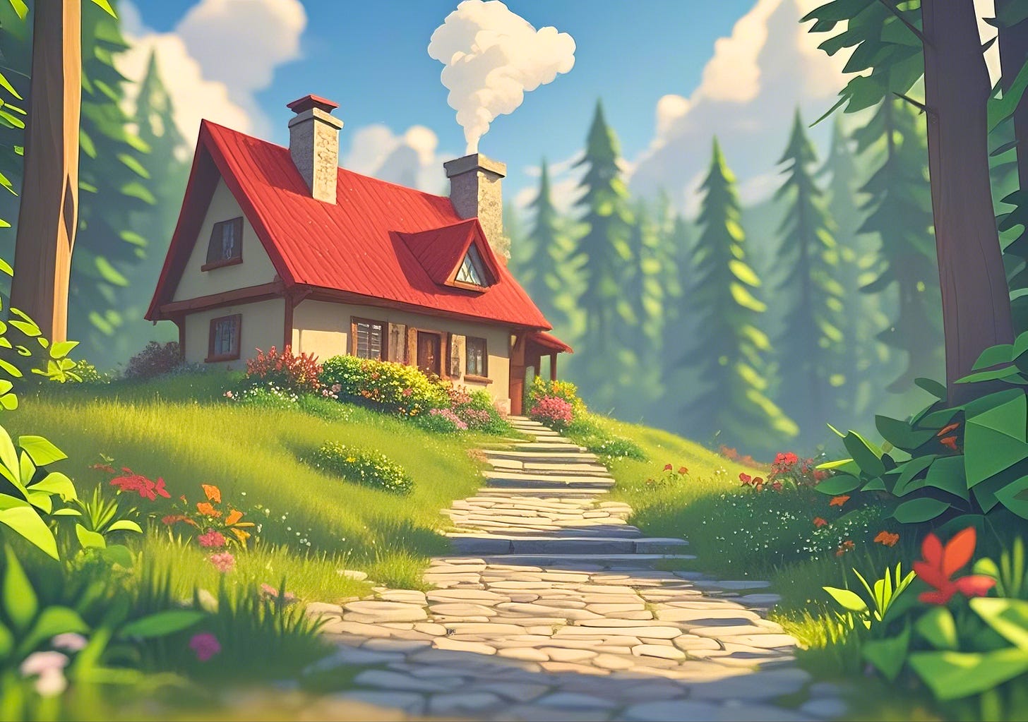 house on a hill