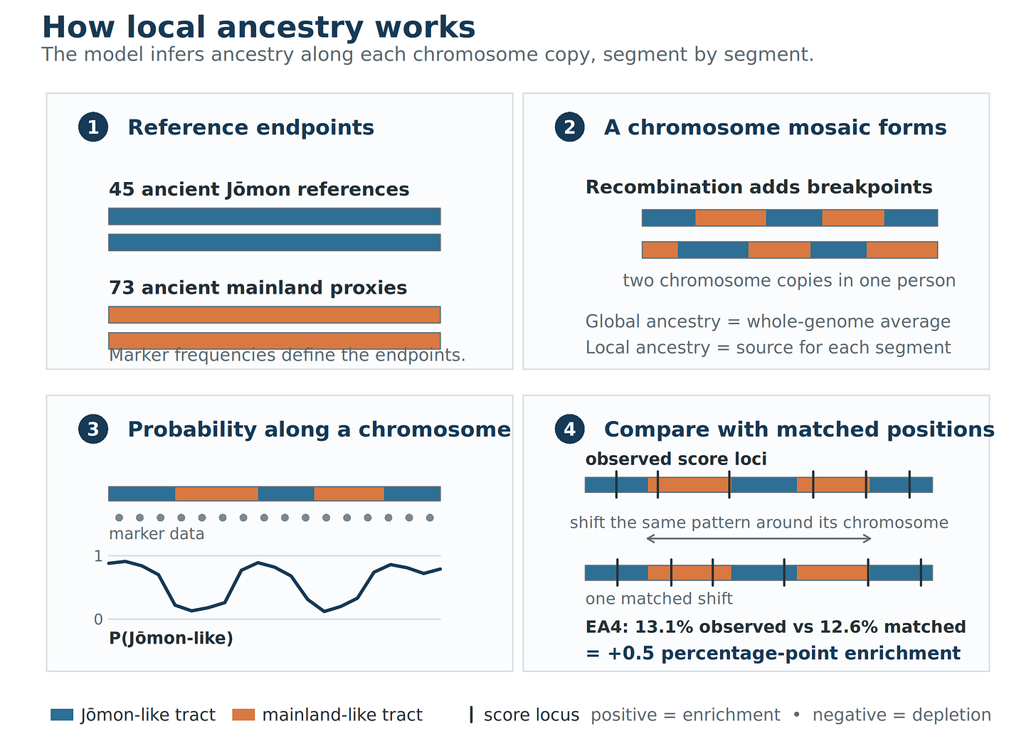 Figure 1. How local ancestry works