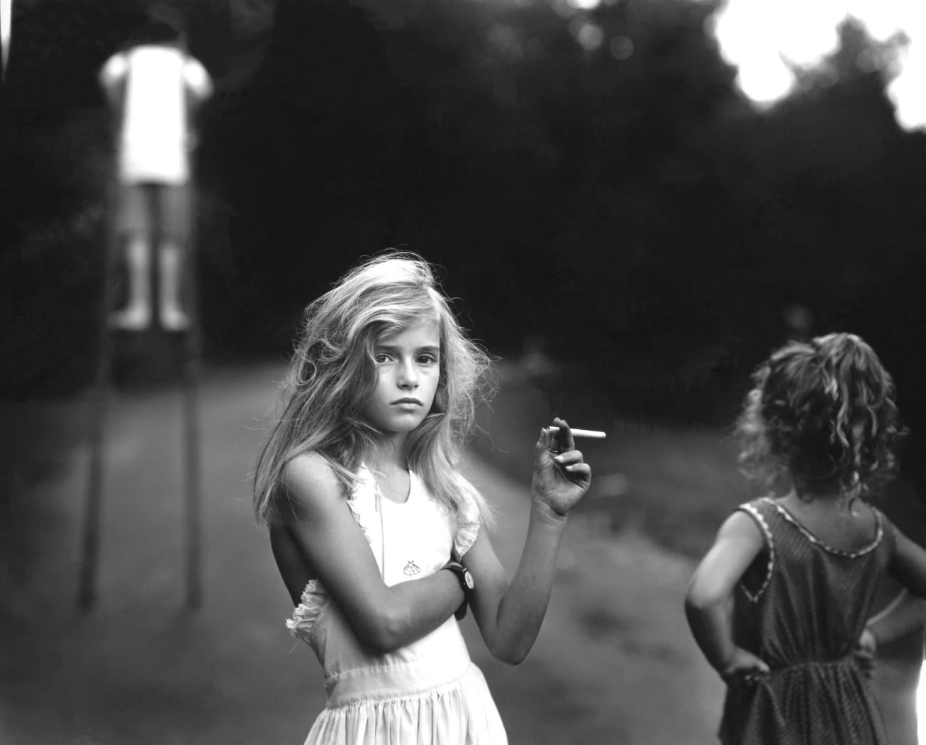 jack goodson storyteller spiderman girl smoking black and white