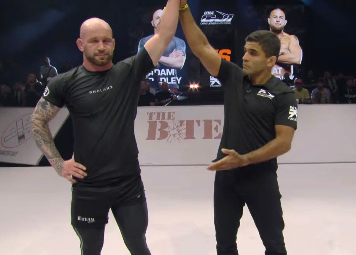 Jiu-Jitsu Magazine on X: "Adam Bradley takes the win over Pat Downey to  advance! #CJI #KnowYourRoll #JiuJitsuMag #JJM #JJMOnline #BJJ #MMA  #TheGentleArt #JiuJitsu https://t.co/u99O4Fa4xw" / X