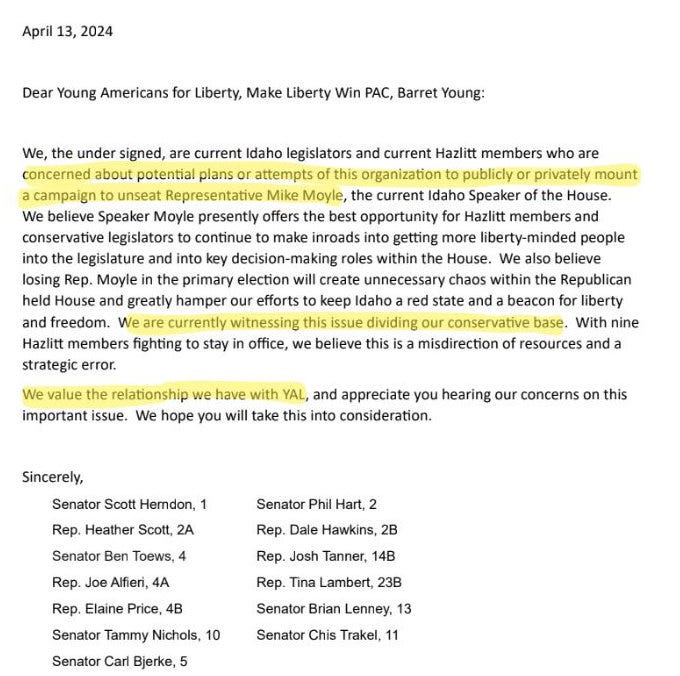 The Pretext is Marijuana Legalization. The Target is Moyle’s Critics.