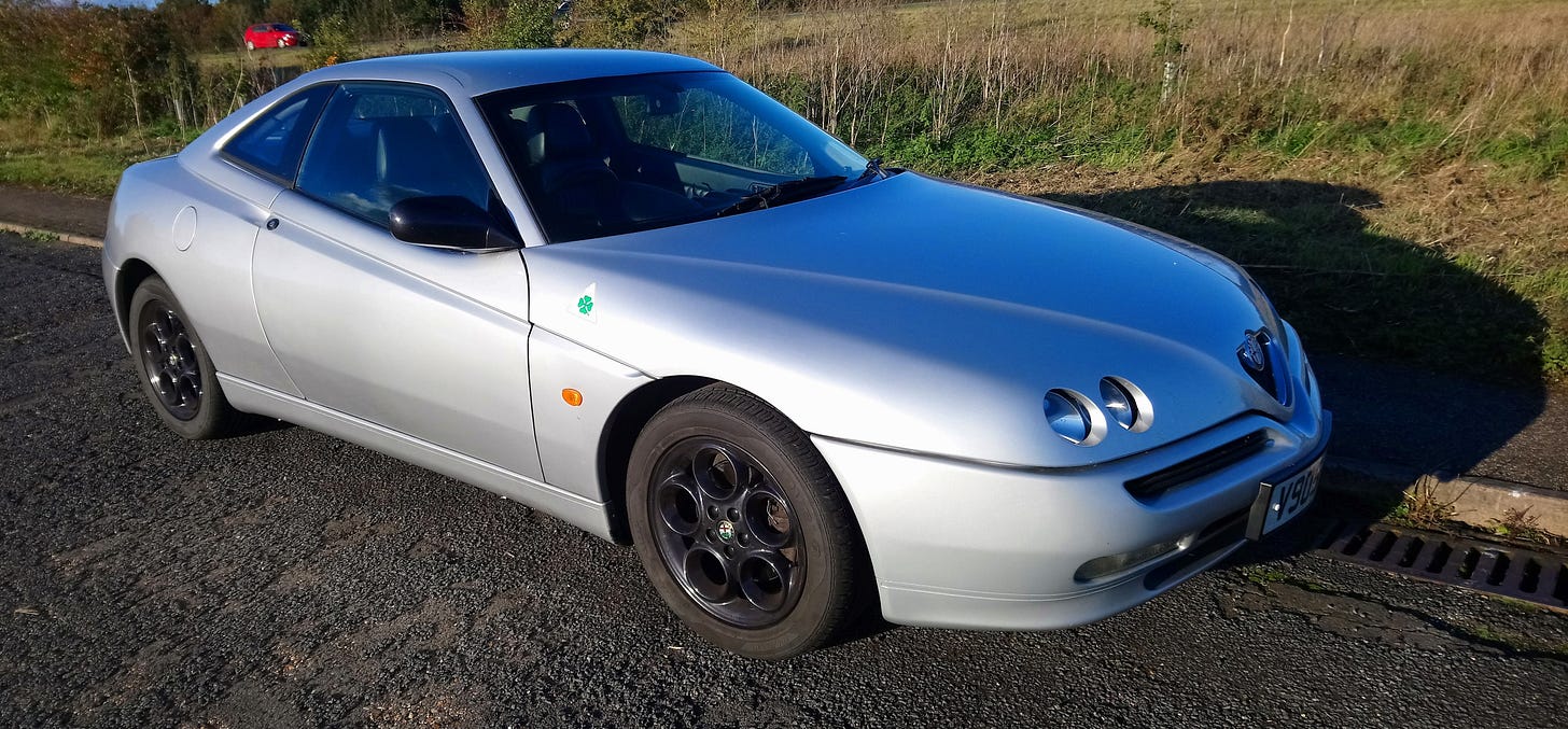 Alfa GTV side view