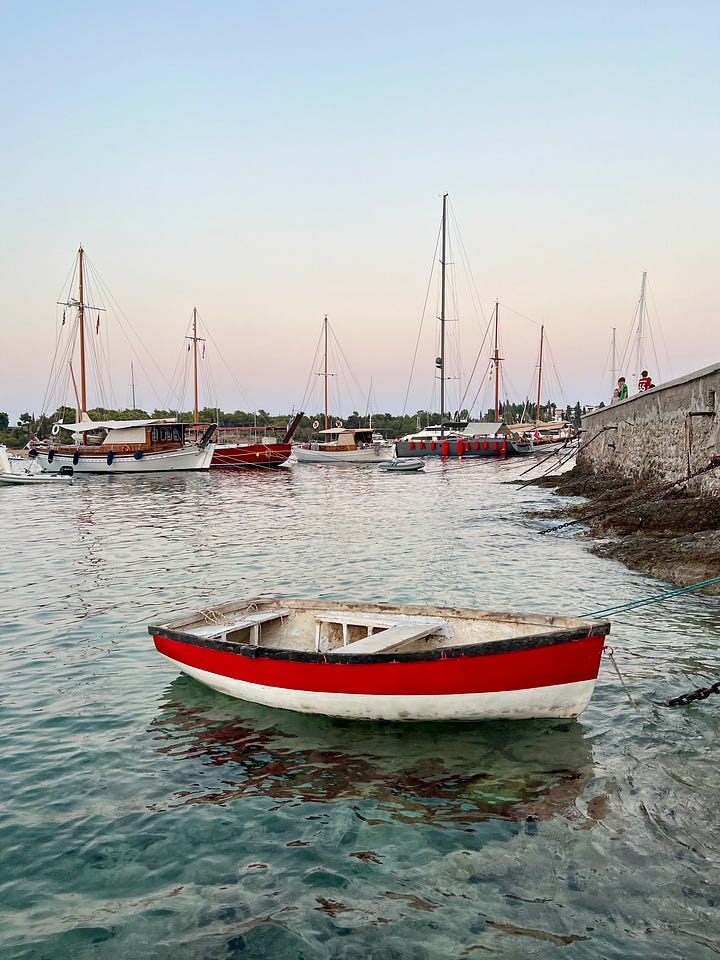 Spetses with a toddler