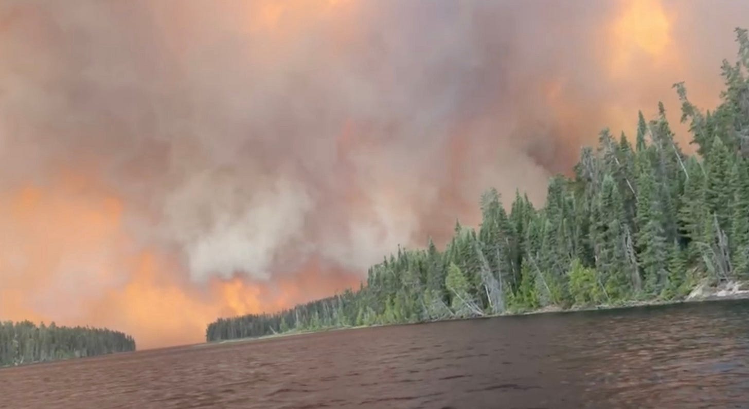 Trees vanished in seconds': Canadian wildfires spread as smoke prompts air quality alerts in 18 states - ABC News Trees vanished in seconds': Canadian wildfires spread as smoke prompts air quality alerts in 18 states - ABC News