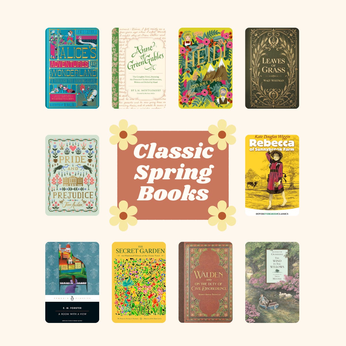 🌷10 Classic Books That Feel As Refreshing As Spring