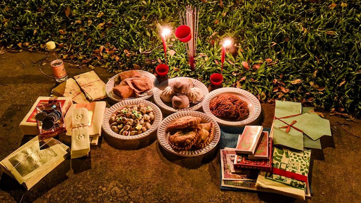 We Chatted With A 'Ghost' And This Is What He Told Us About The Hungry Ghost Festival In Singapore We Chatted With A 'Ghost' And This Is What He Told Us About The Hungry Ghost Festival In Singapore