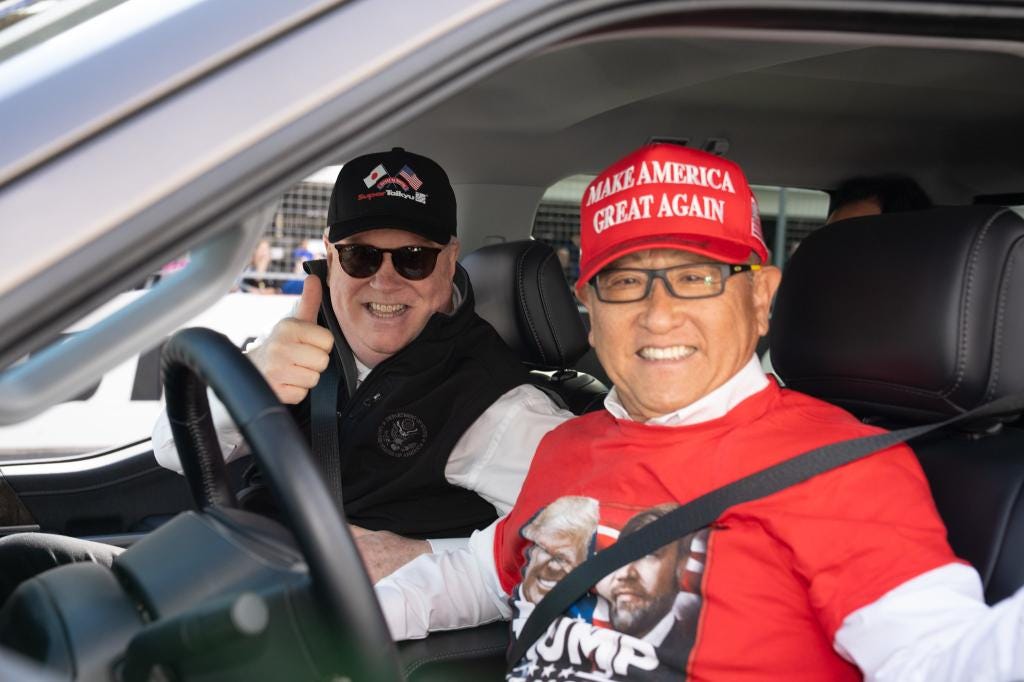 Toyota CEO dons MAGA hat, Trump-Vance shirt at NASCAR event as firm ... Toyota CEO dons MAGA hat, Trump-Vance shirt at NASCAR event as firm ...