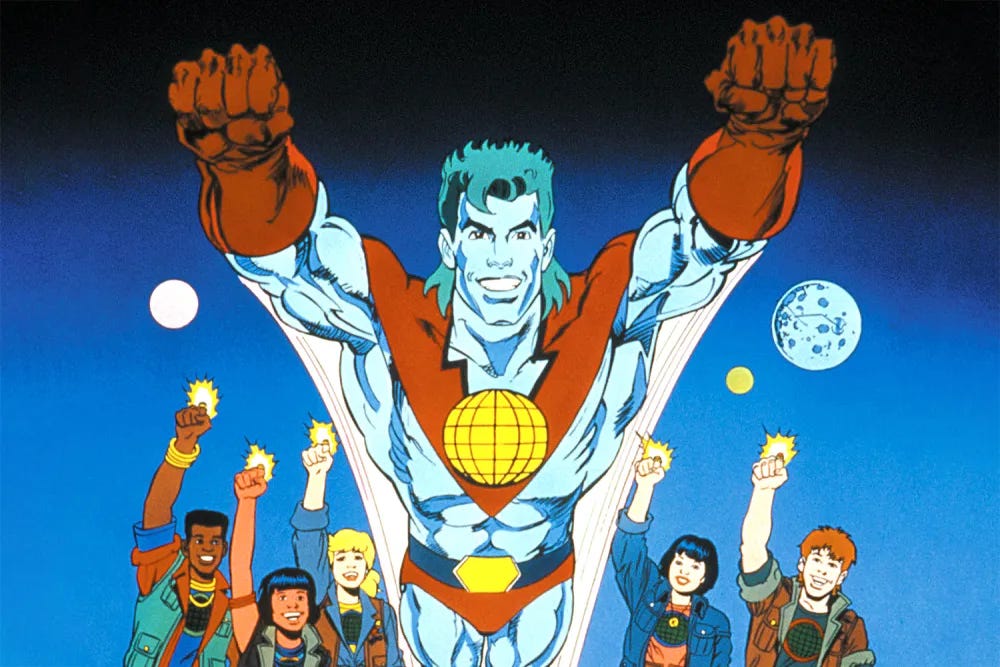 Captain Planet cartoon