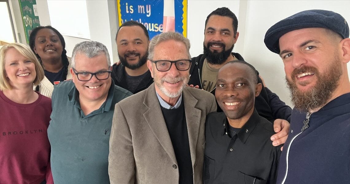 May be an image of 8 people, beard and eyeglasses