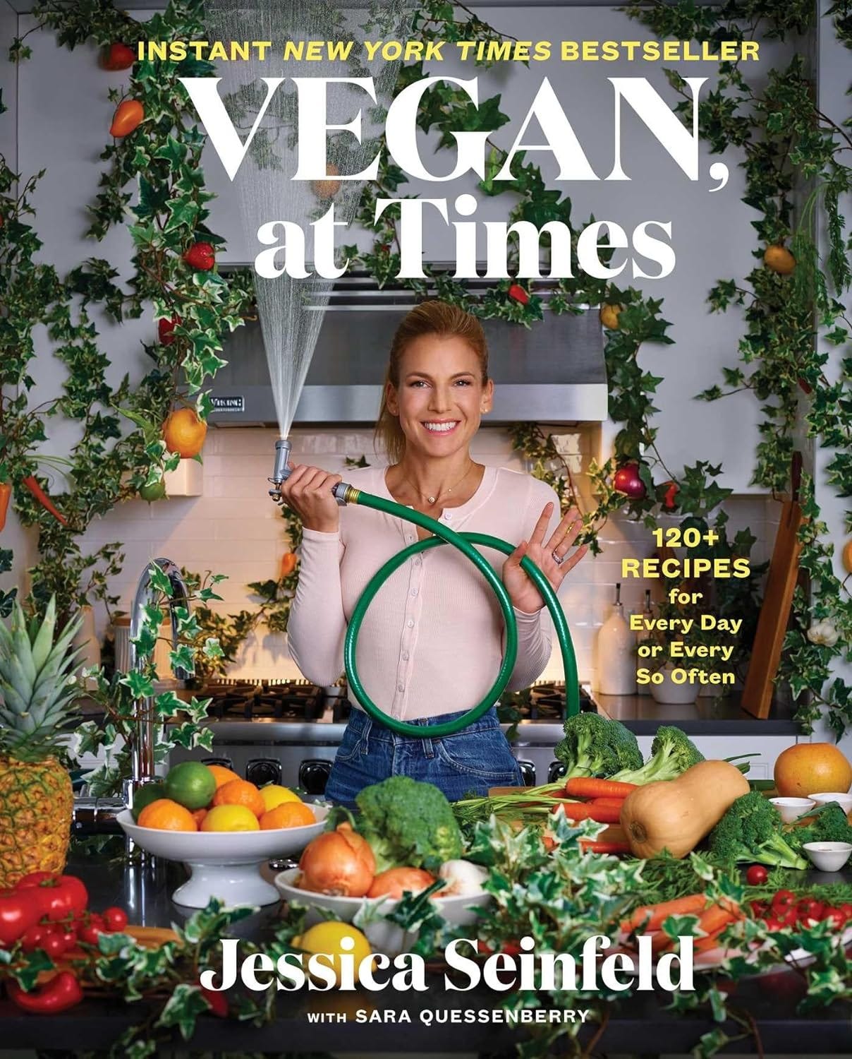 cover of cookbook Vegan, At Times by Jessica Seinfeld