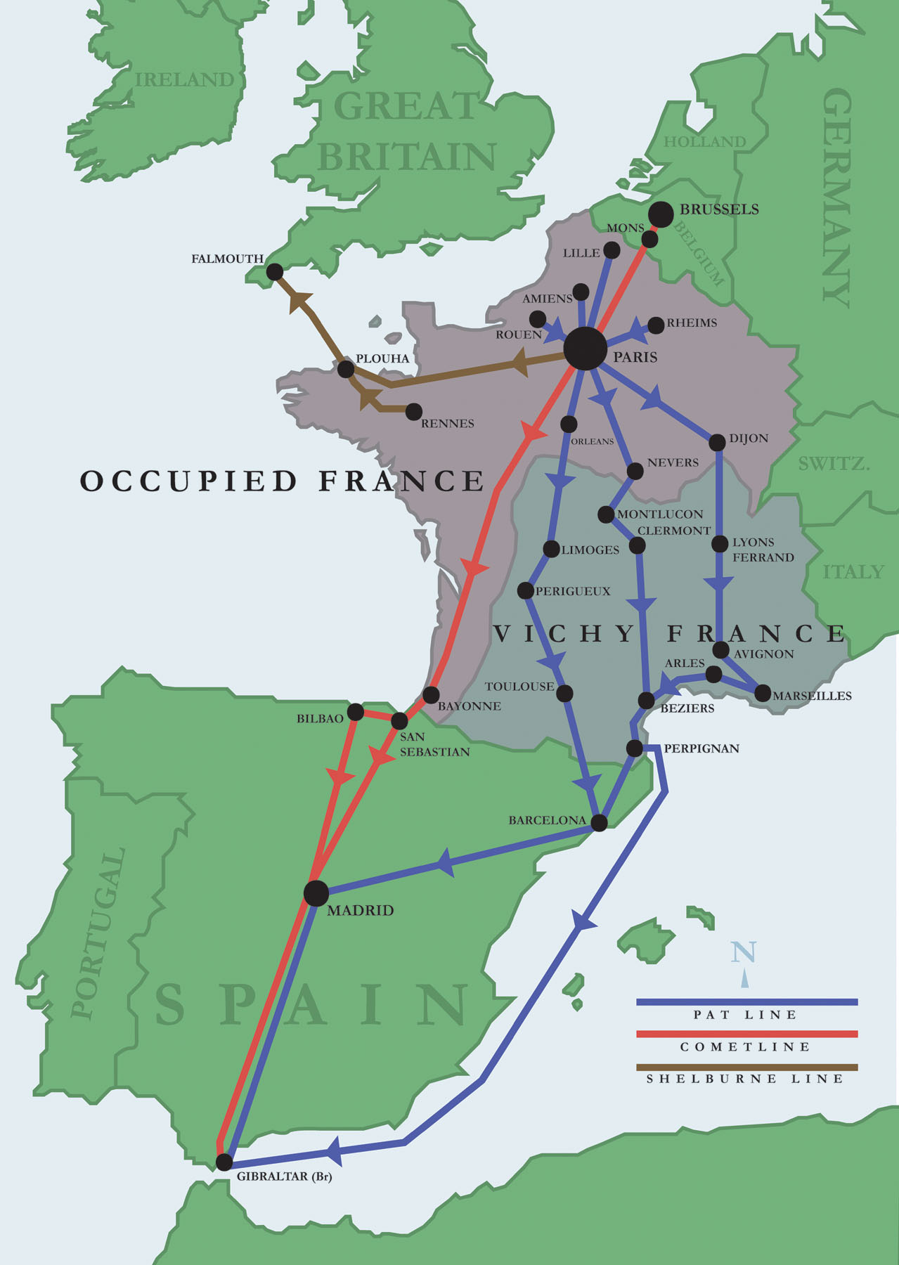 Escape and evasion lines (World War II) - Wikipedia