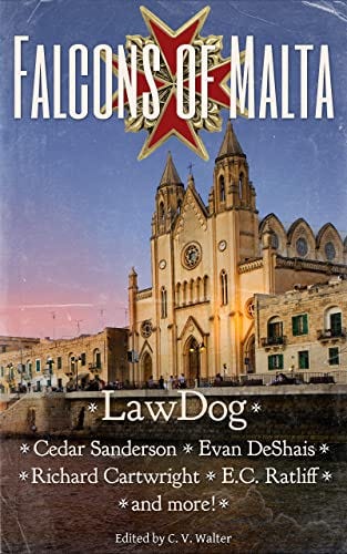 The cover of Falcons of Malta by Raconteur Press.