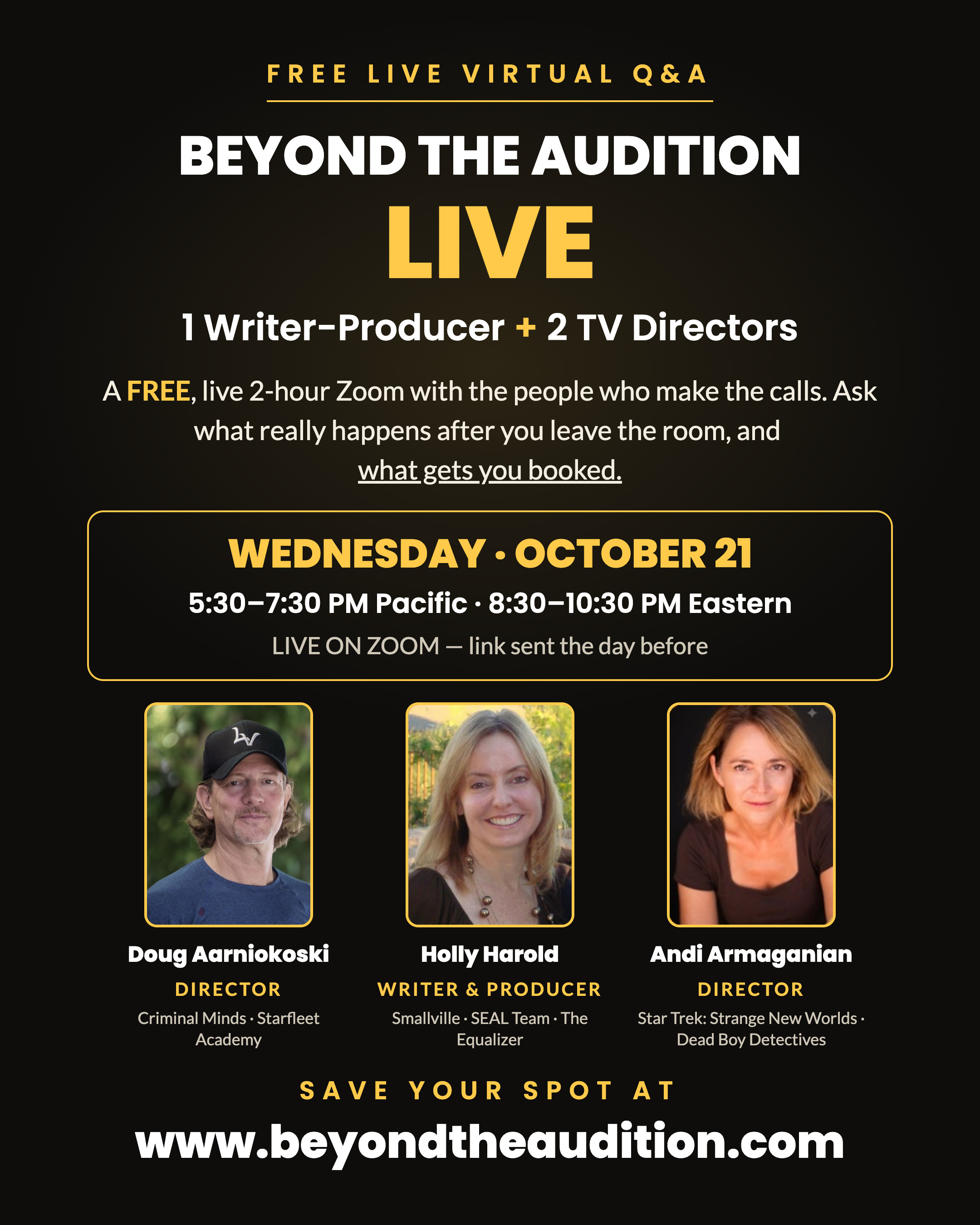 What Actors Are Afraid to Ask