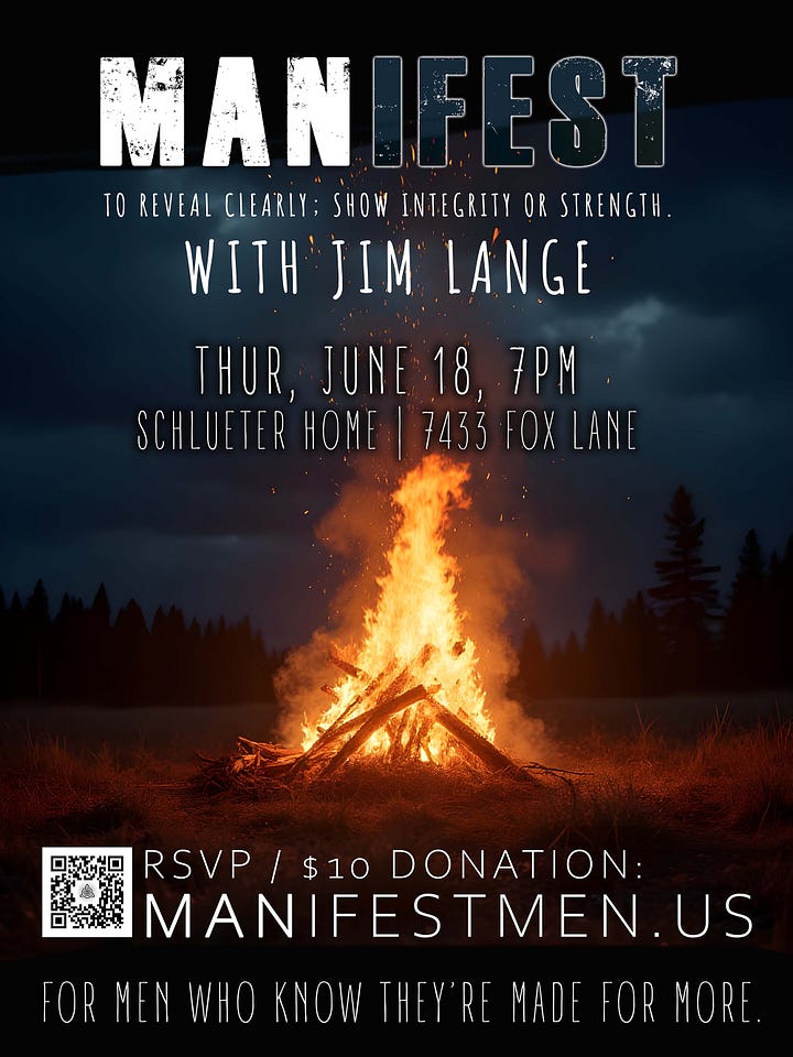 MANifest Evening with Jim Lange