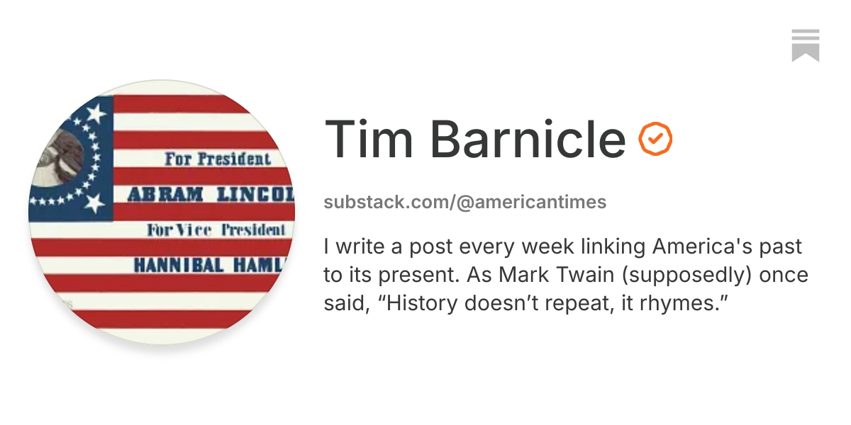 Tim Barnicle | Substack