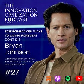 #27 - Bryan Johnson - Science-backed Ways to Living FOREVER? 'Don’t Die'