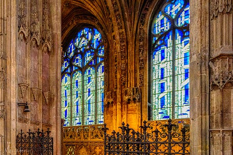 stained glass windows